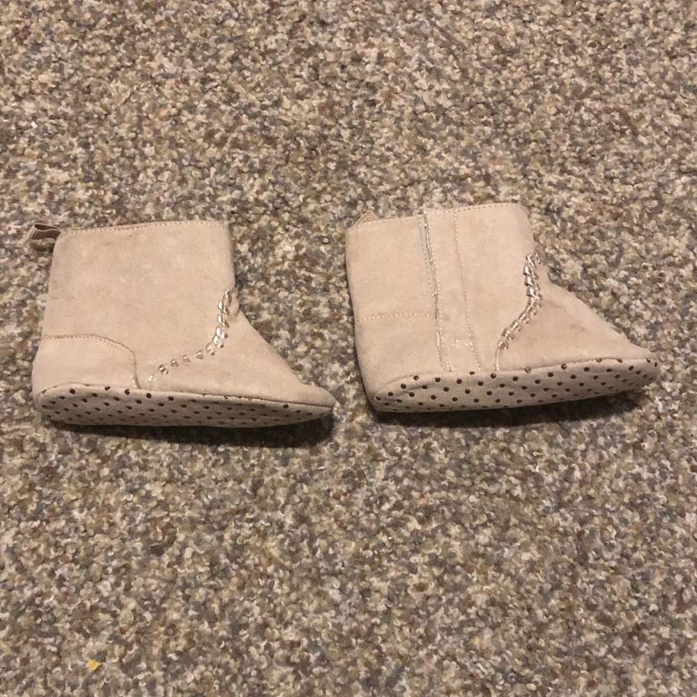 Tan baby boots!